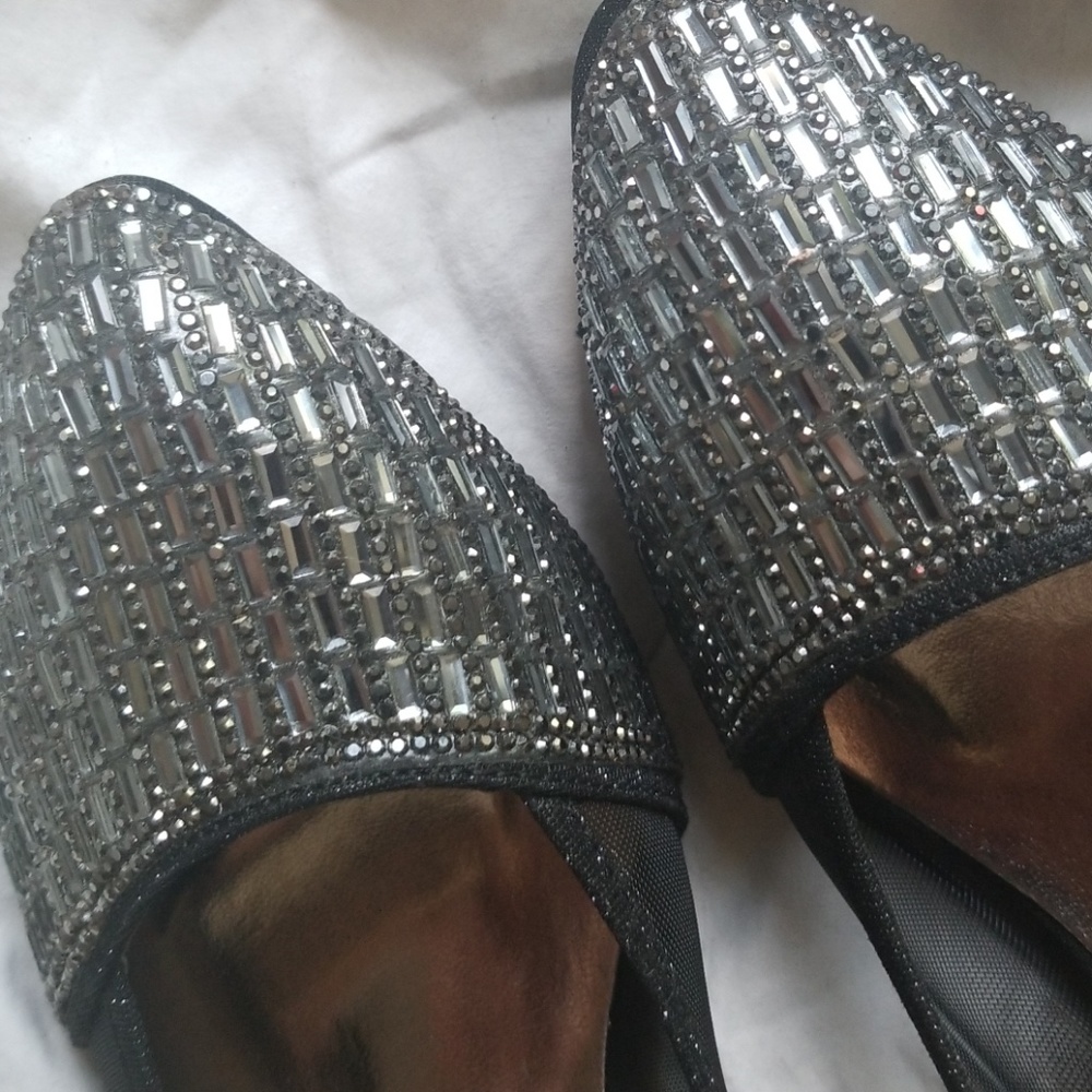 Rhinestone Mary Jane Heels